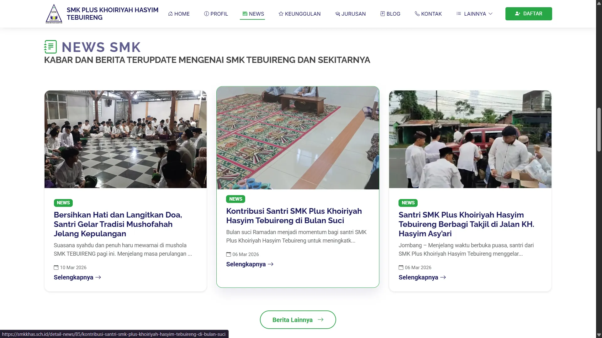 Official School Website